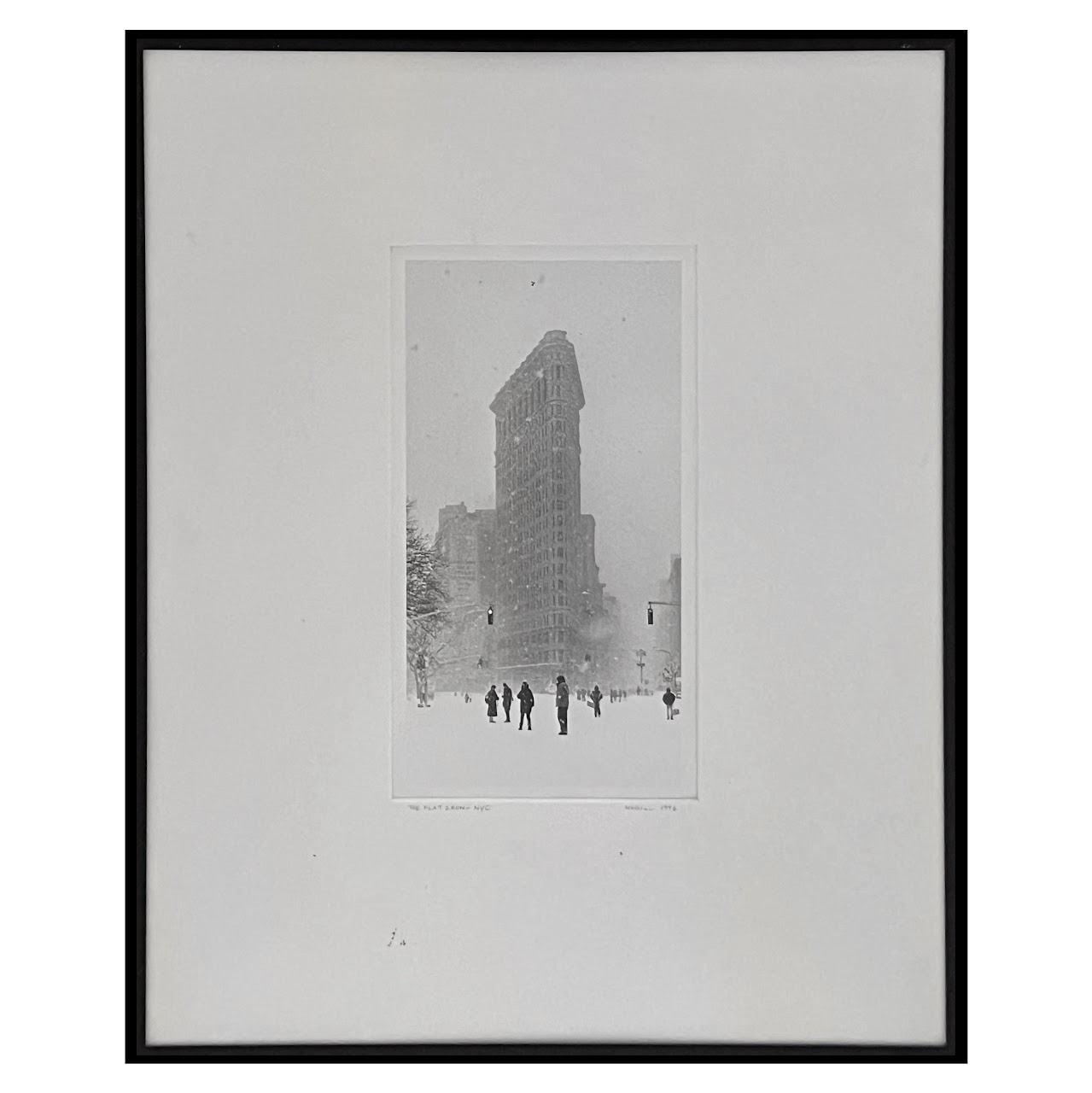 Michael Magill 'The Flatiron NYC' Signed Photograph