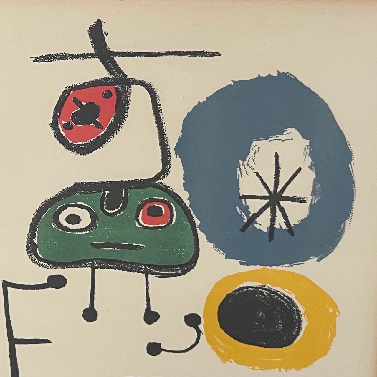 Joan Miró Galerie Maeght 'Exposition Internationale du Surréalisme' Lithograph