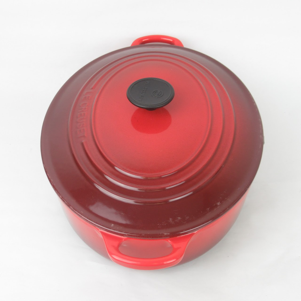 Le Creuset 32CM Oval Cast Cooker/Dutch Oven Cerise