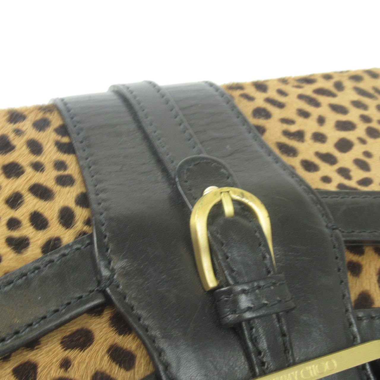 Jimmy Choo Animal Print Clutch