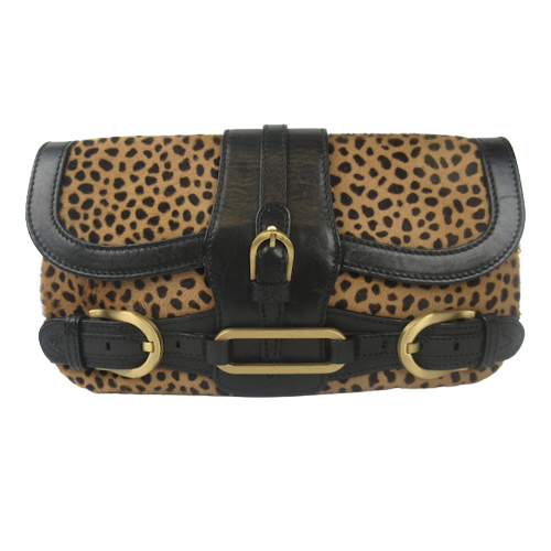 Jimmy Choo Animal Print Clutch