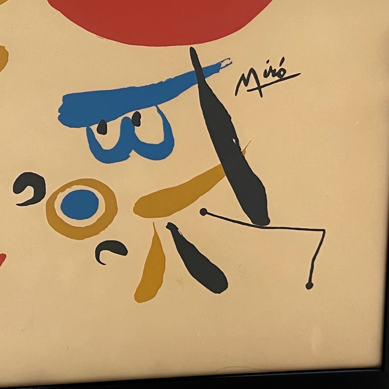 Joan Miró Serigraph