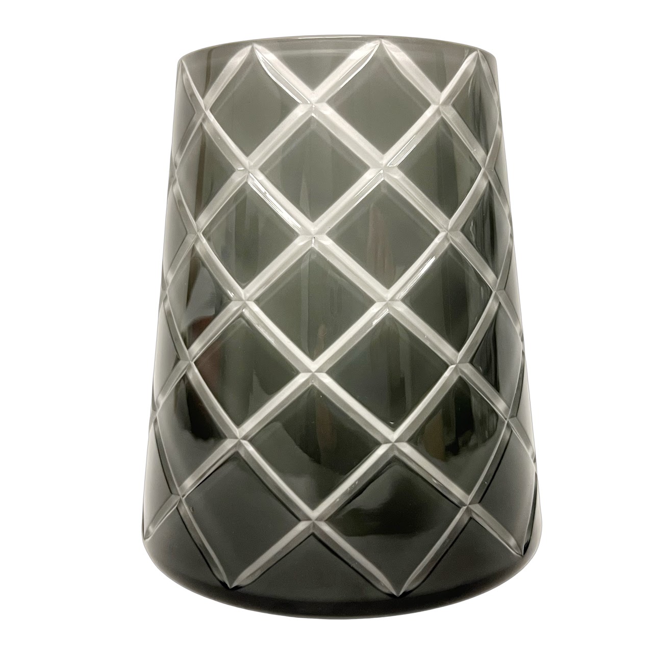 Christofle Jardin D' Eden NEW Smoke Crystal Lampshade