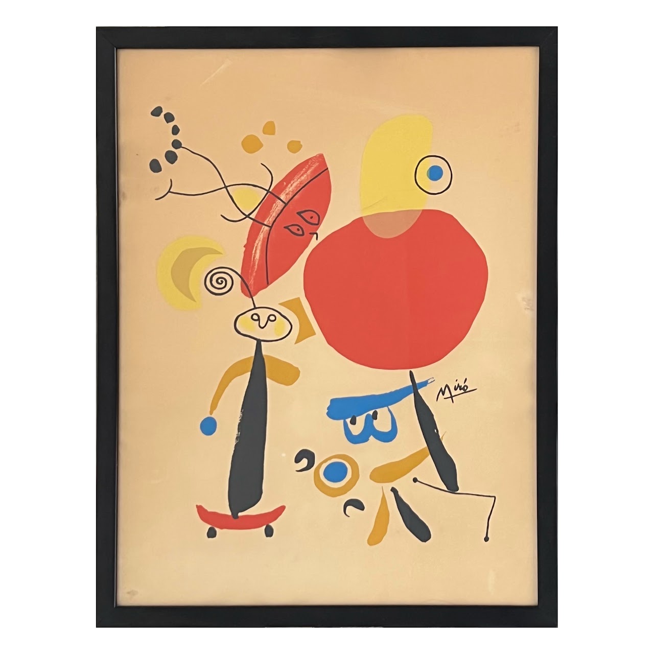 Joan Miró Serigraph