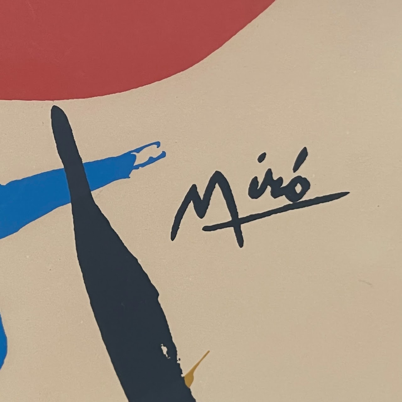 Joan Miró Serigraph