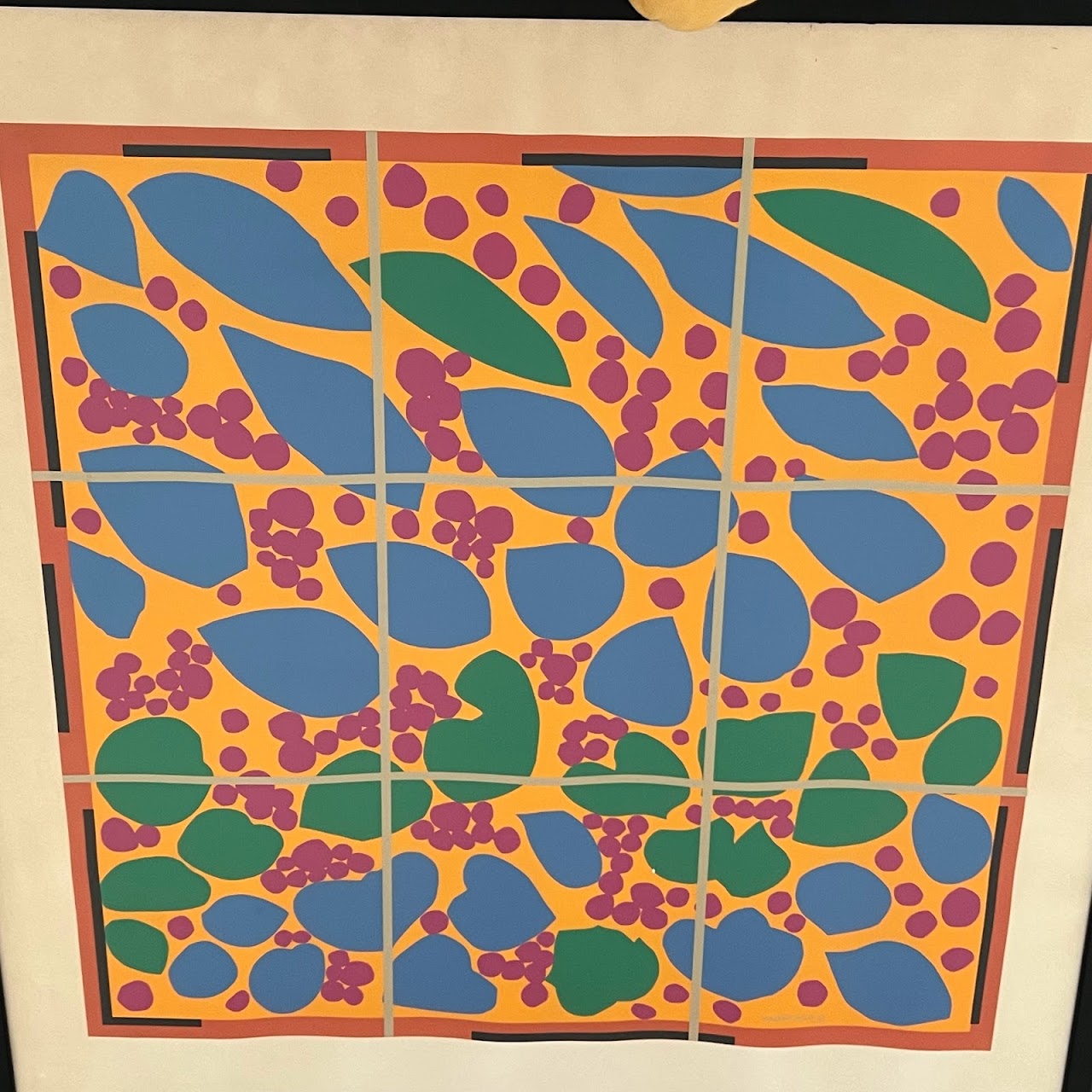 Henry Matisse 'Ivy in Flowers' Dallas Museum of Fine Arts Exhibition Serigraph Poster