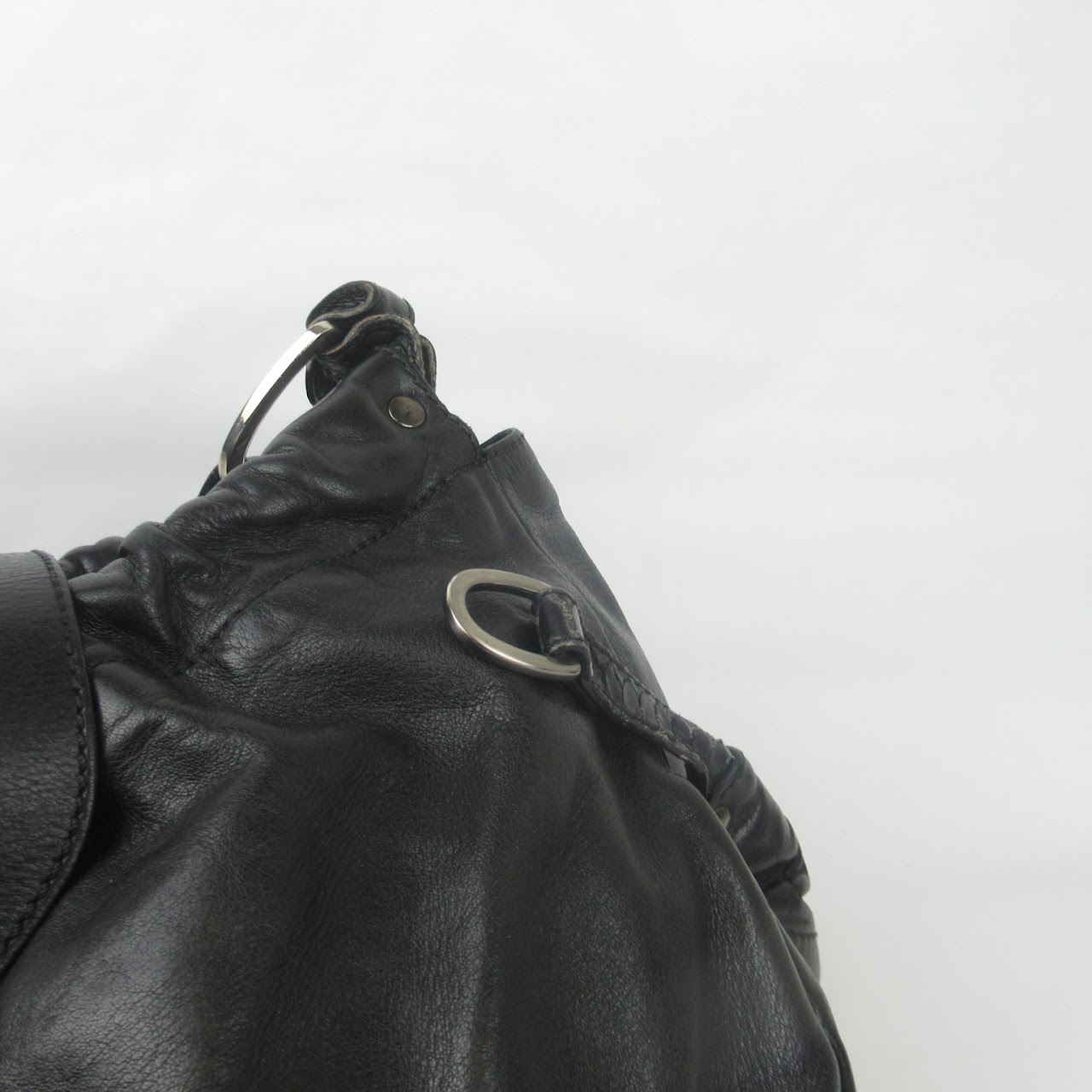 Hogan  Leather Hobo