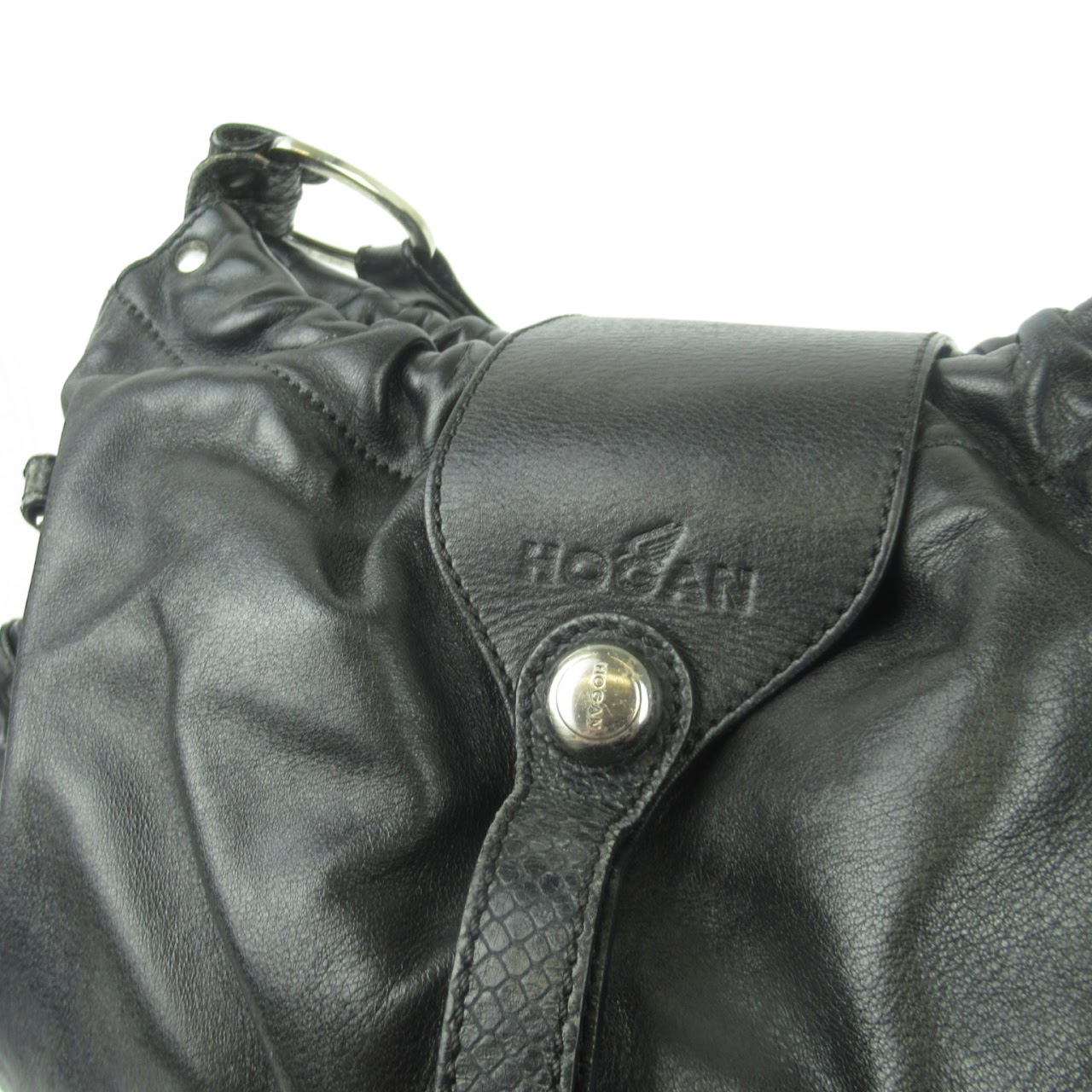 Hogan  Leather Hobo