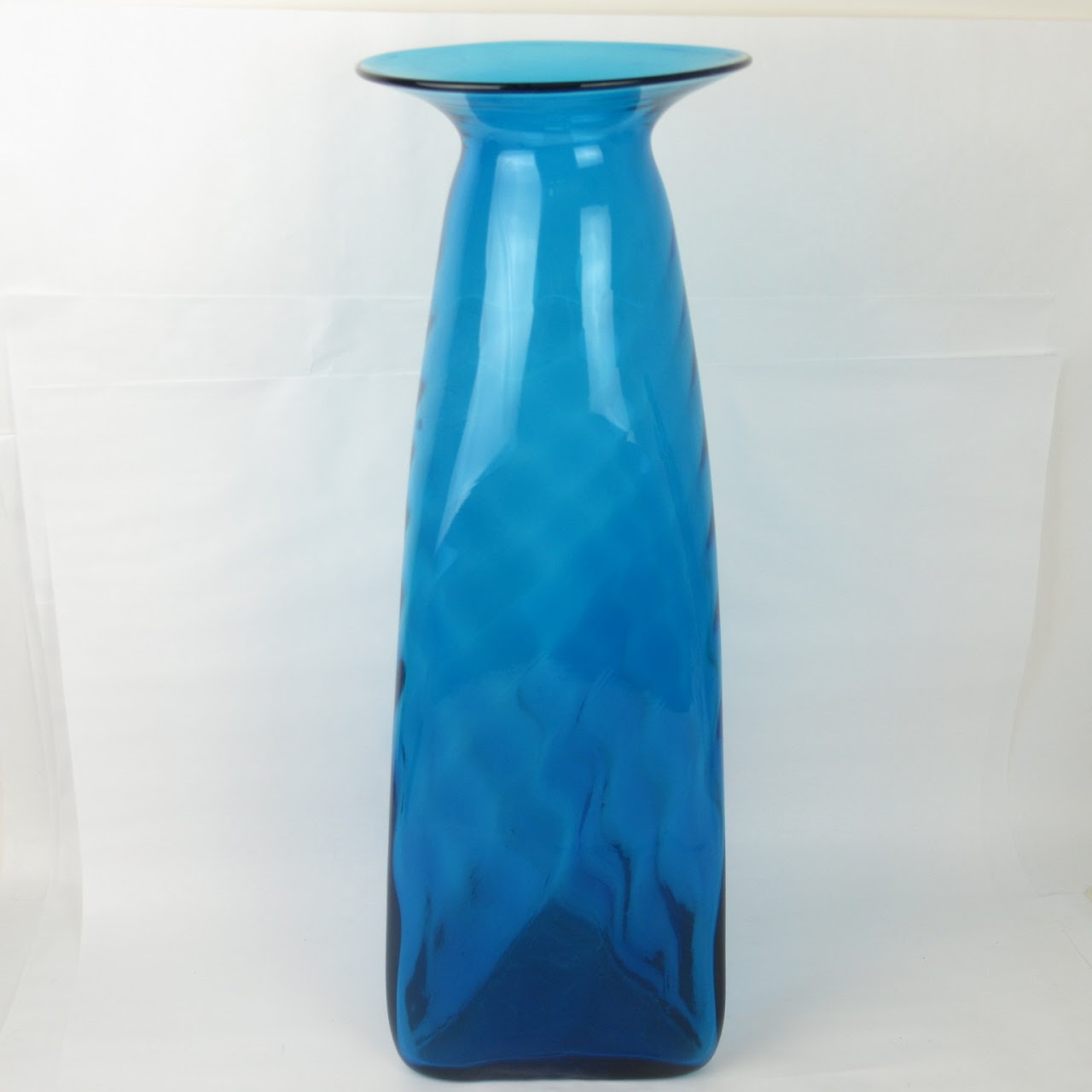 Blenko Hand Blown Large Vase