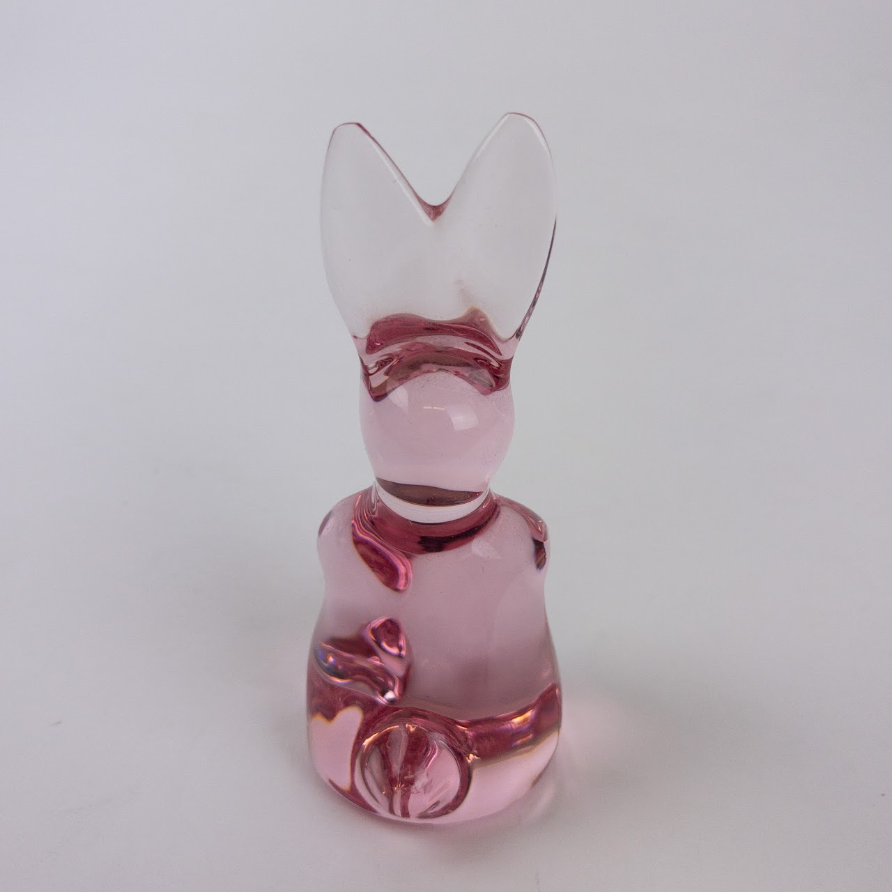 French Crystal Rabbit Figurine Lot