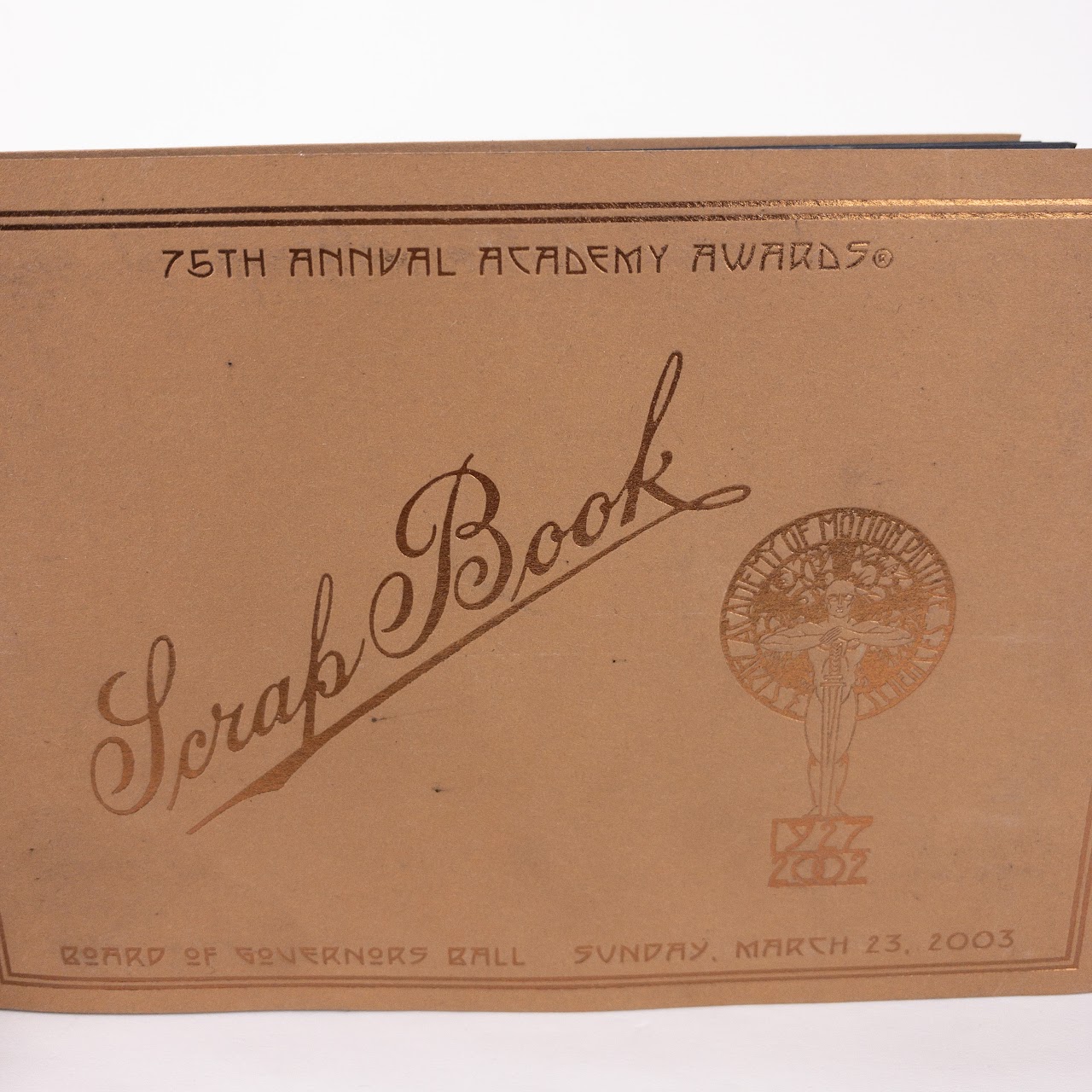 75th Annual Academy Awards Historical Scrapbook