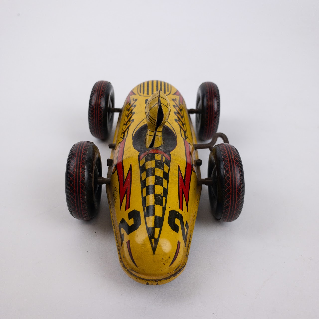 Marx Vintage Tin Wind-Up Derby Race Car