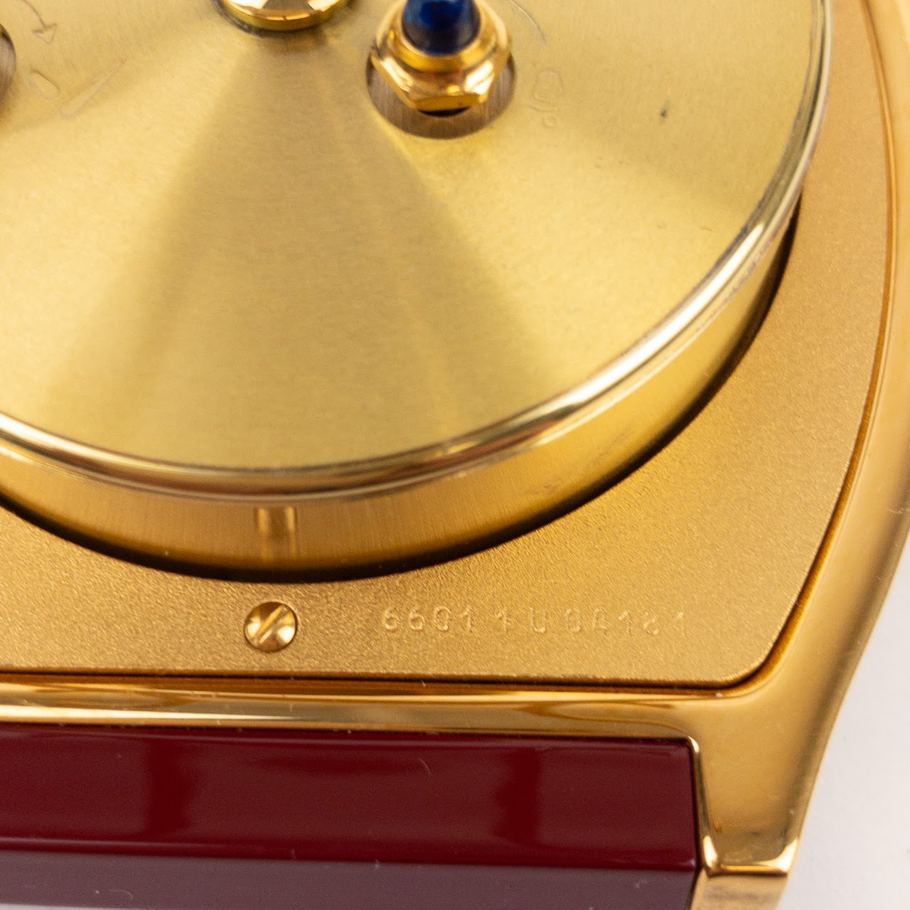 Cartier Watch Face Alarm Clock