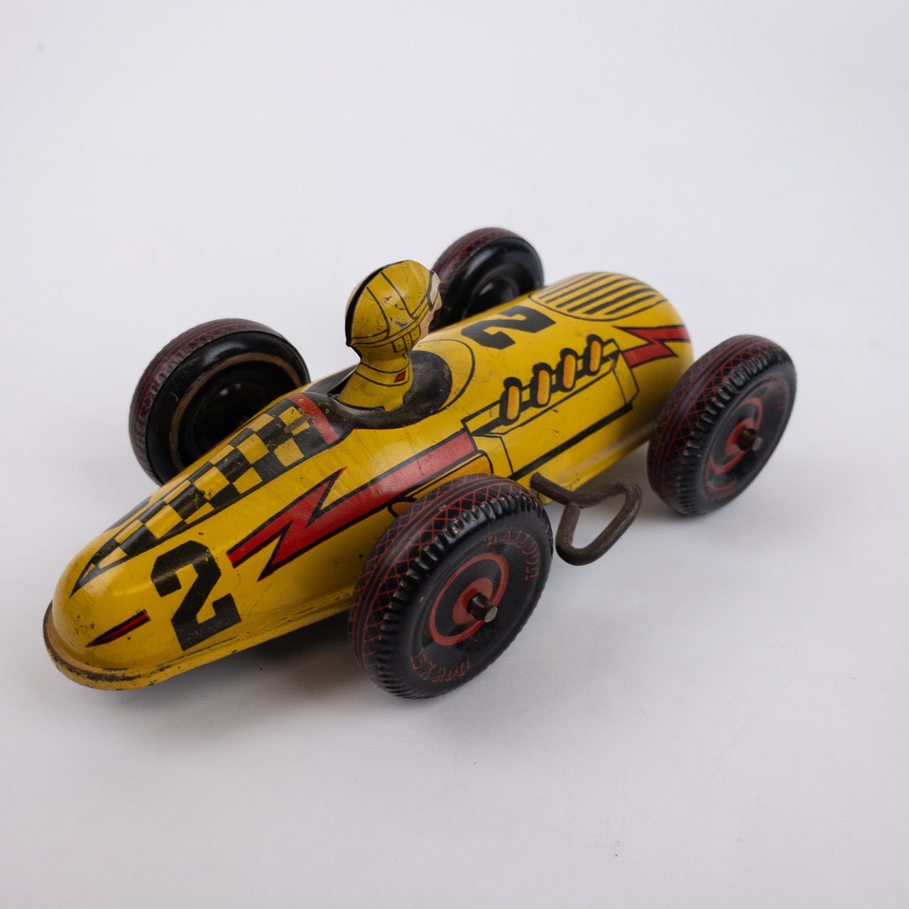 Marx Vintage Tin Wind-Up Derby Race Car