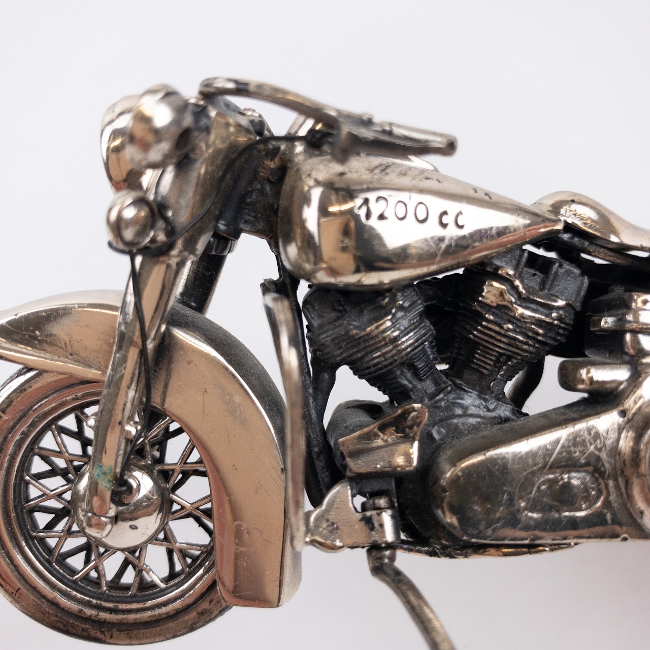 Sterling Silver Motorcycle #1