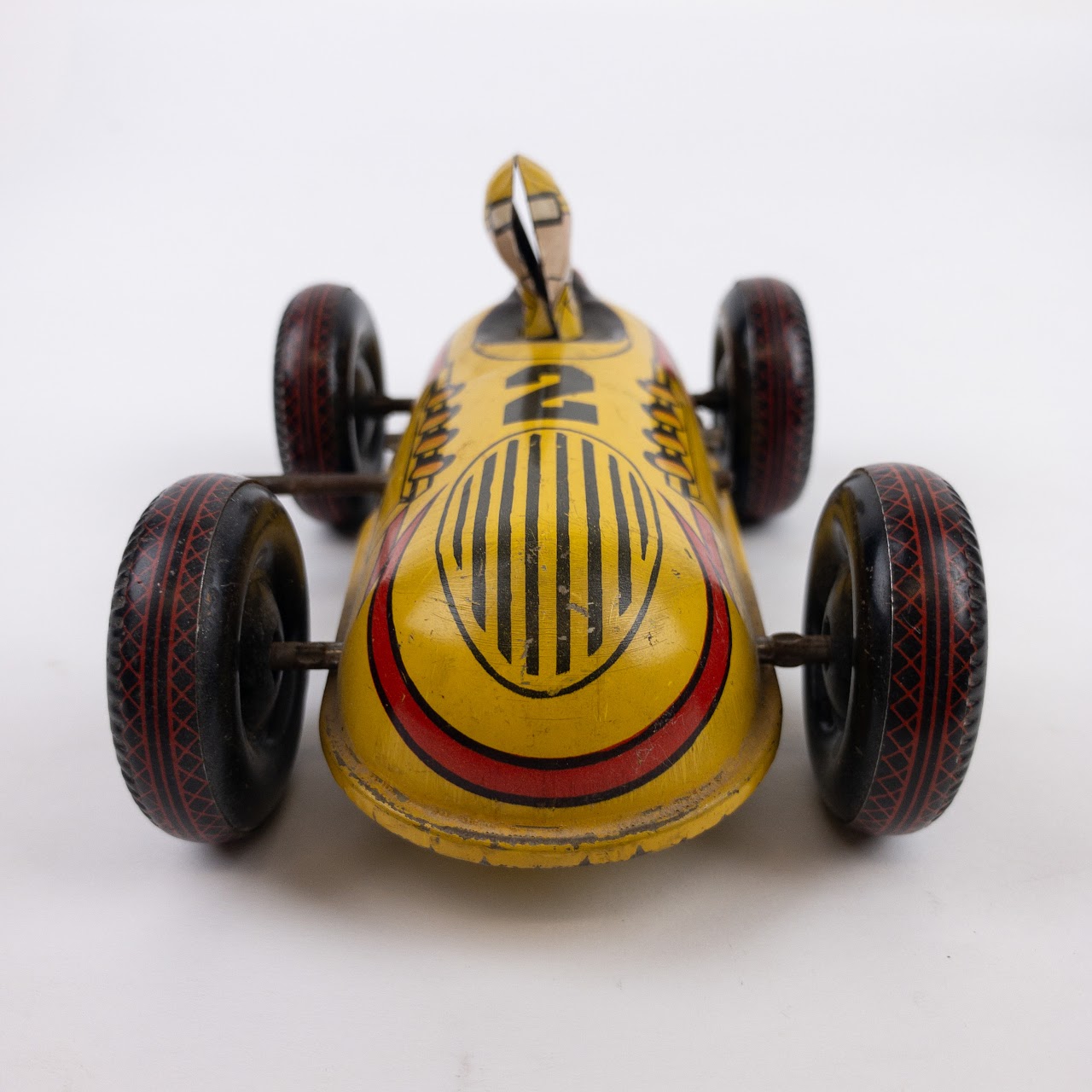 Marx Vintage Tin Wind-Up Derby Race Car