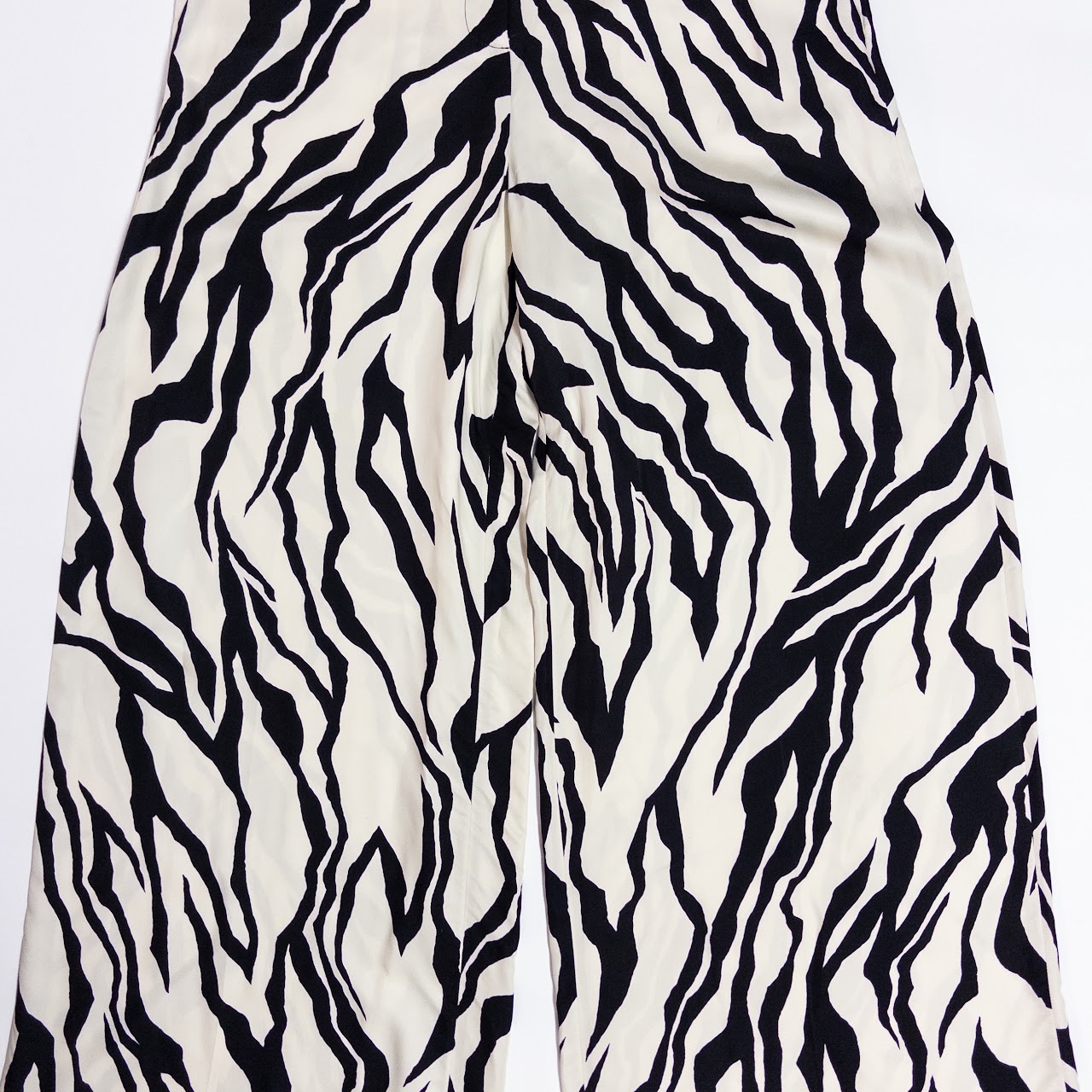 Maison Rabih Kayrouz Zebra Print Pants