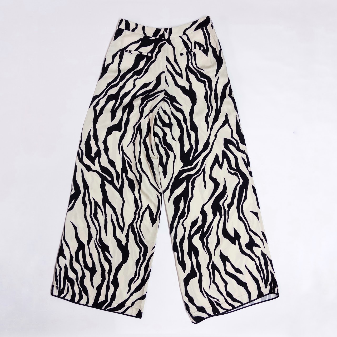 Maison Rabih Kayrouz Zebra Print Pants