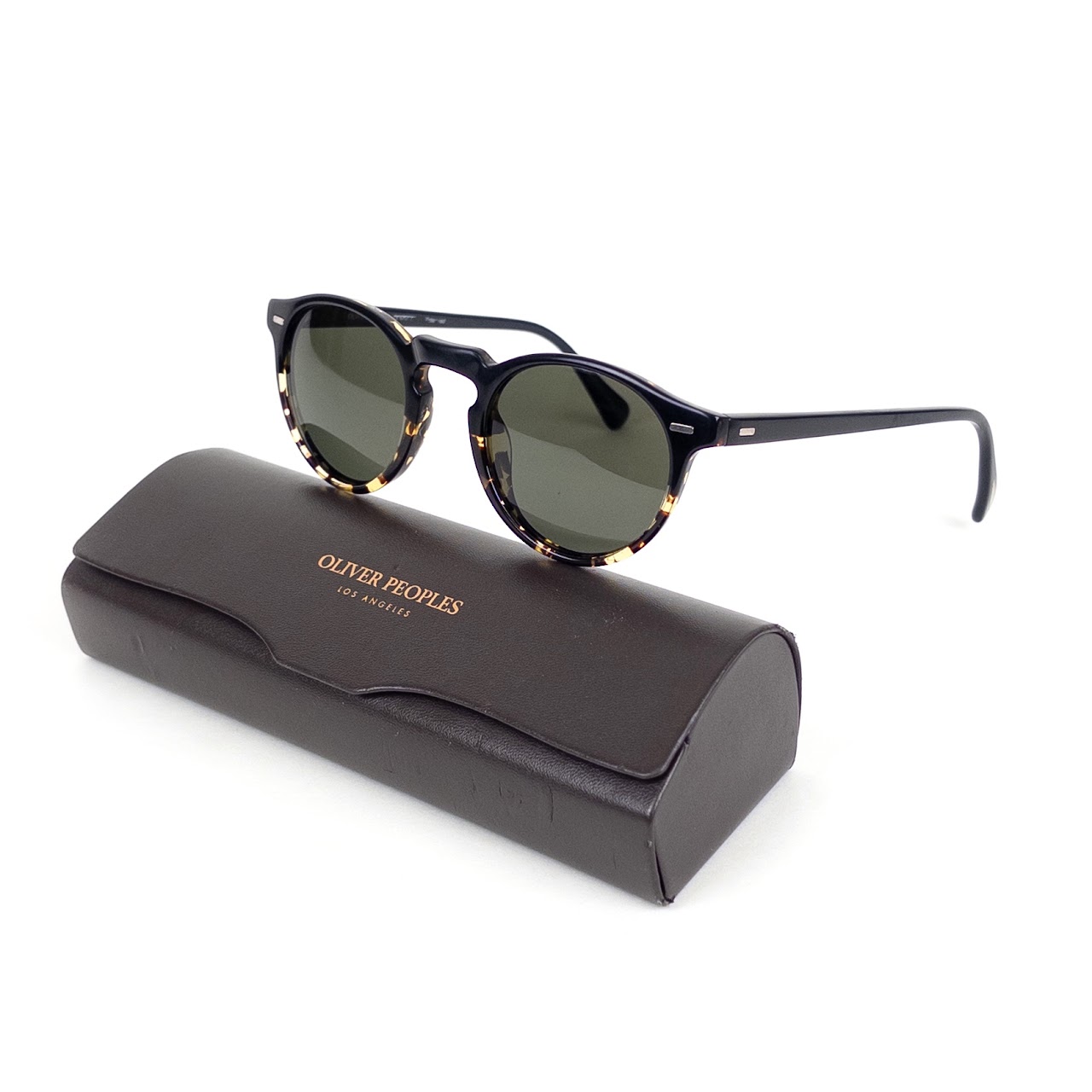 Oliver Peoples ‘Gregory Peck Sun' Polarized Sunglasses