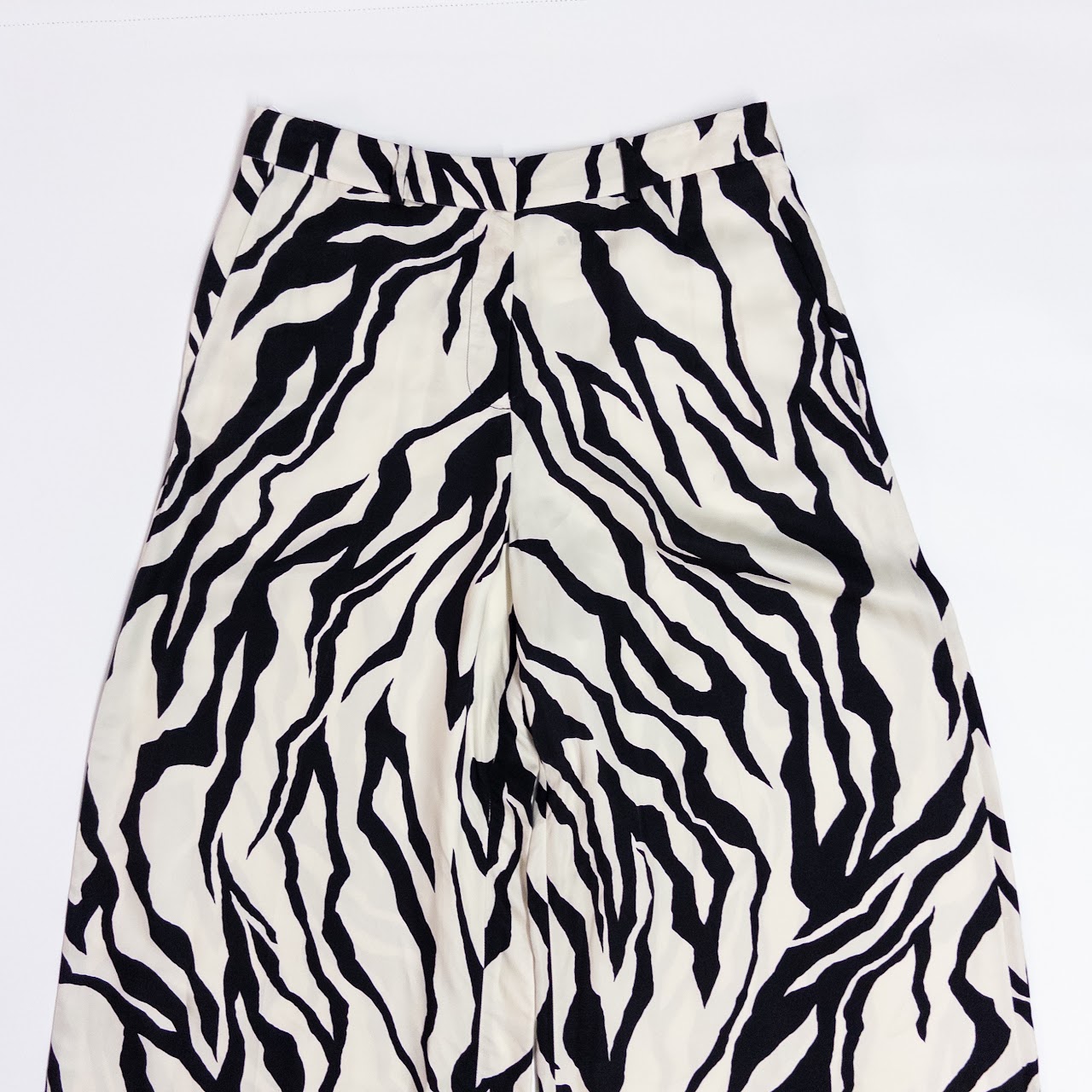 Maison Rabih Kayrouz Zebra Print Pants