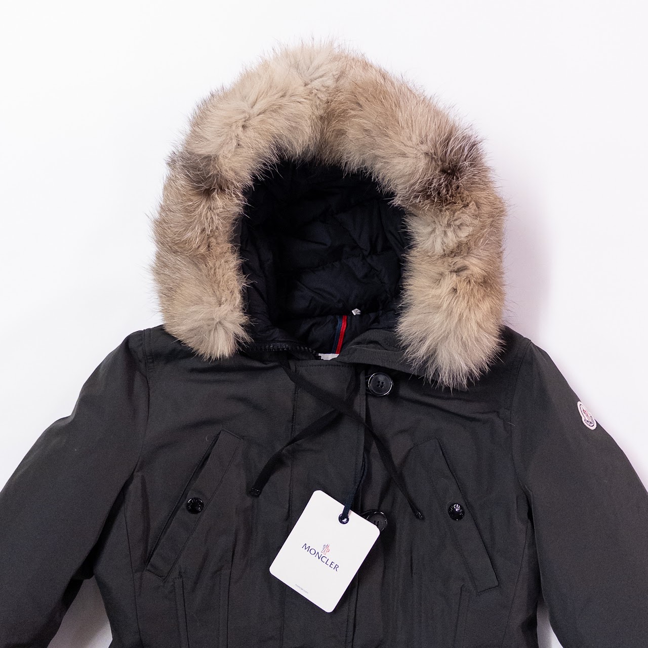 Moncler Fox Green Down Puffer Coat MINT