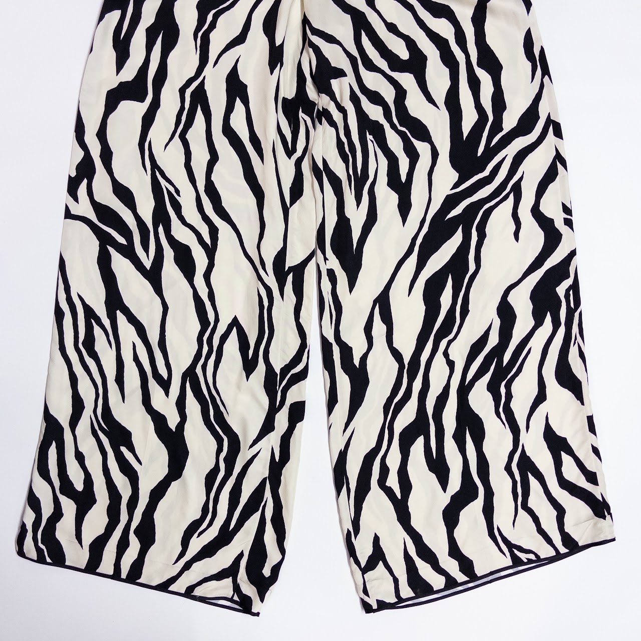 Maison Rabih Kayrouz Zebra Print Pants