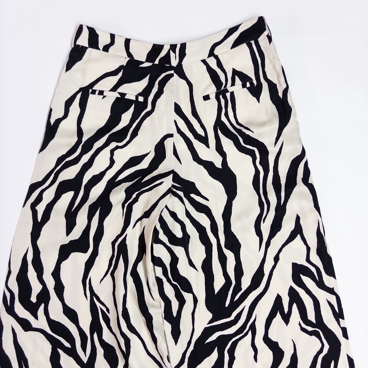 Maison Rabih Kayrouz Zebra Print Pants