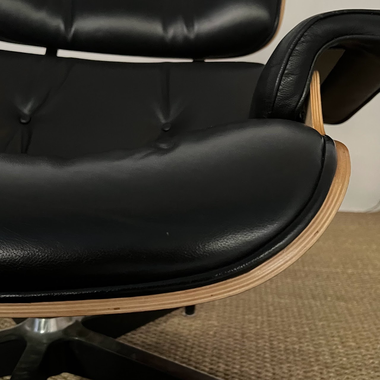 Eames Inspired Lounge Chair and Ottoman