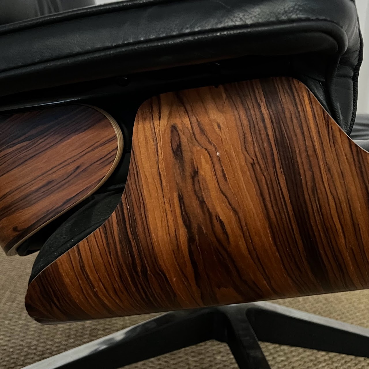 Eames Inspired Lounge Chair and Ottoman