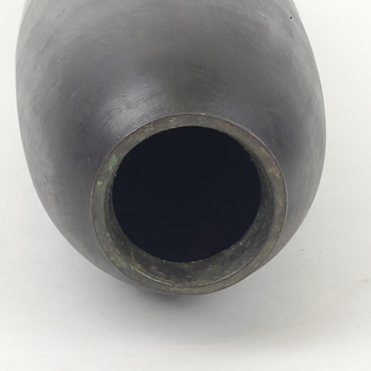 Bronze Two-Tone Pill Shaped Vase