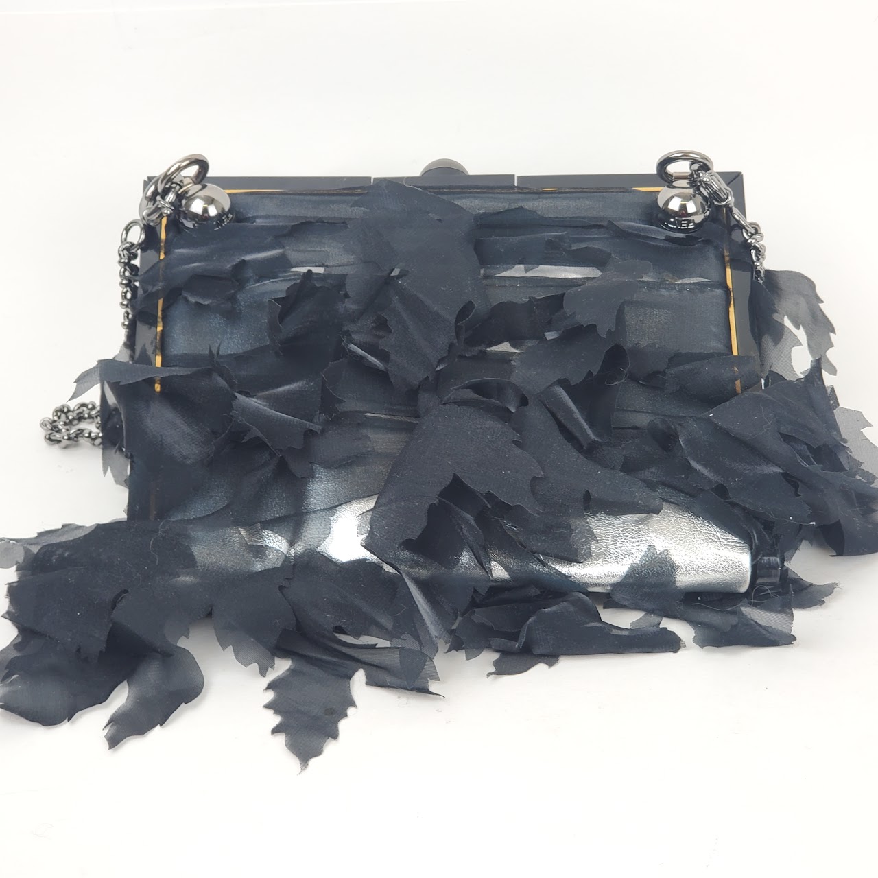 Fendi Chain Strap Frame Bag