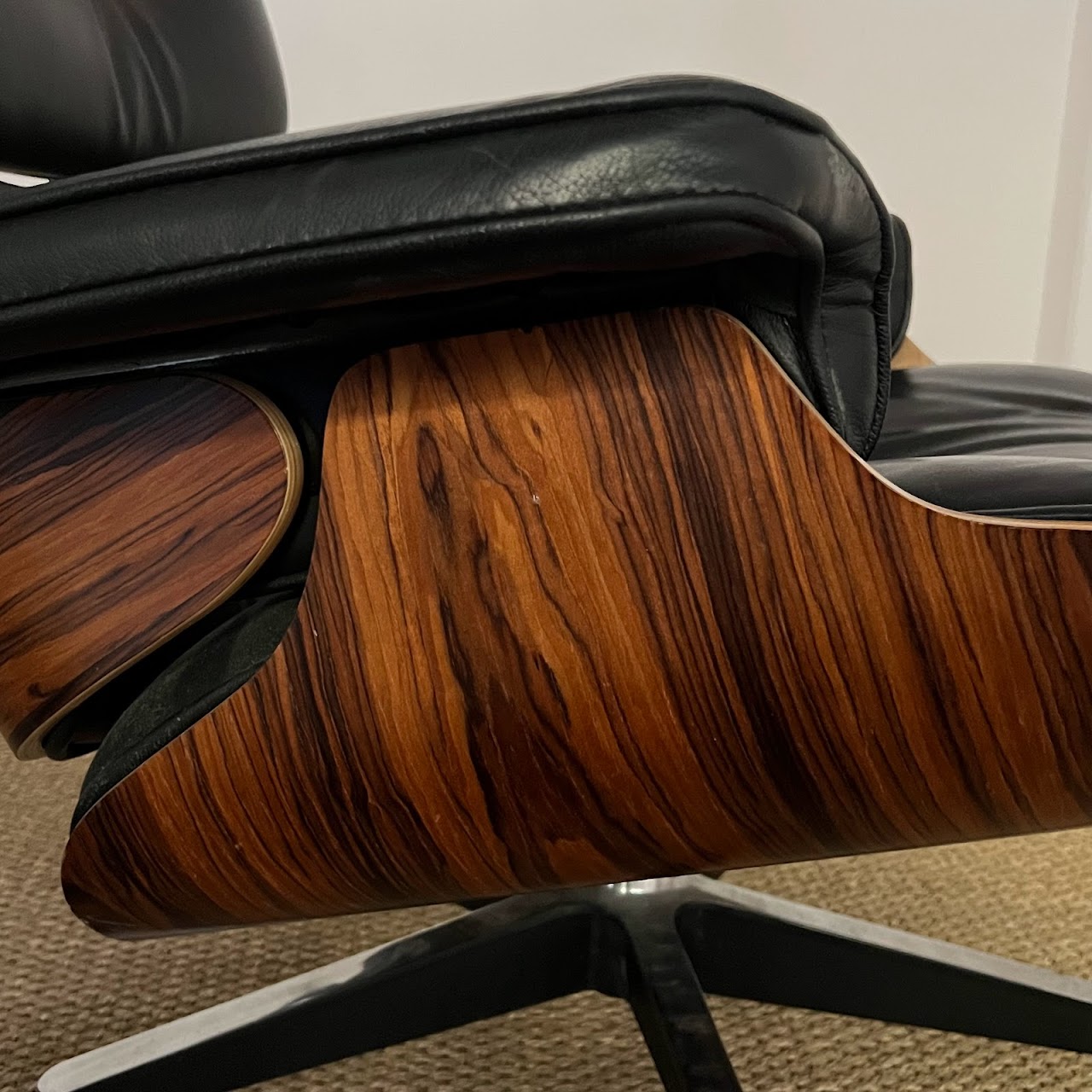 Eames Inspired Lounge Chair and Ottoman