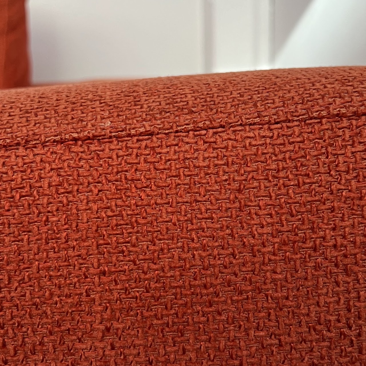 Natuzzi Italian Tomato Red Sofa