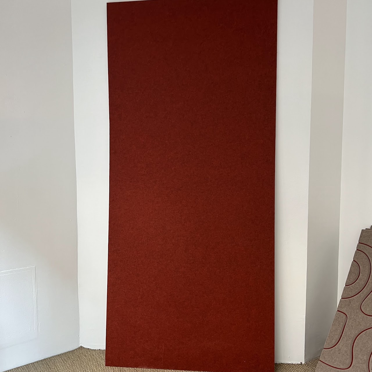 Hush Stack Sola Felt Pattern Matched Large Acoustic Panel Pair #2