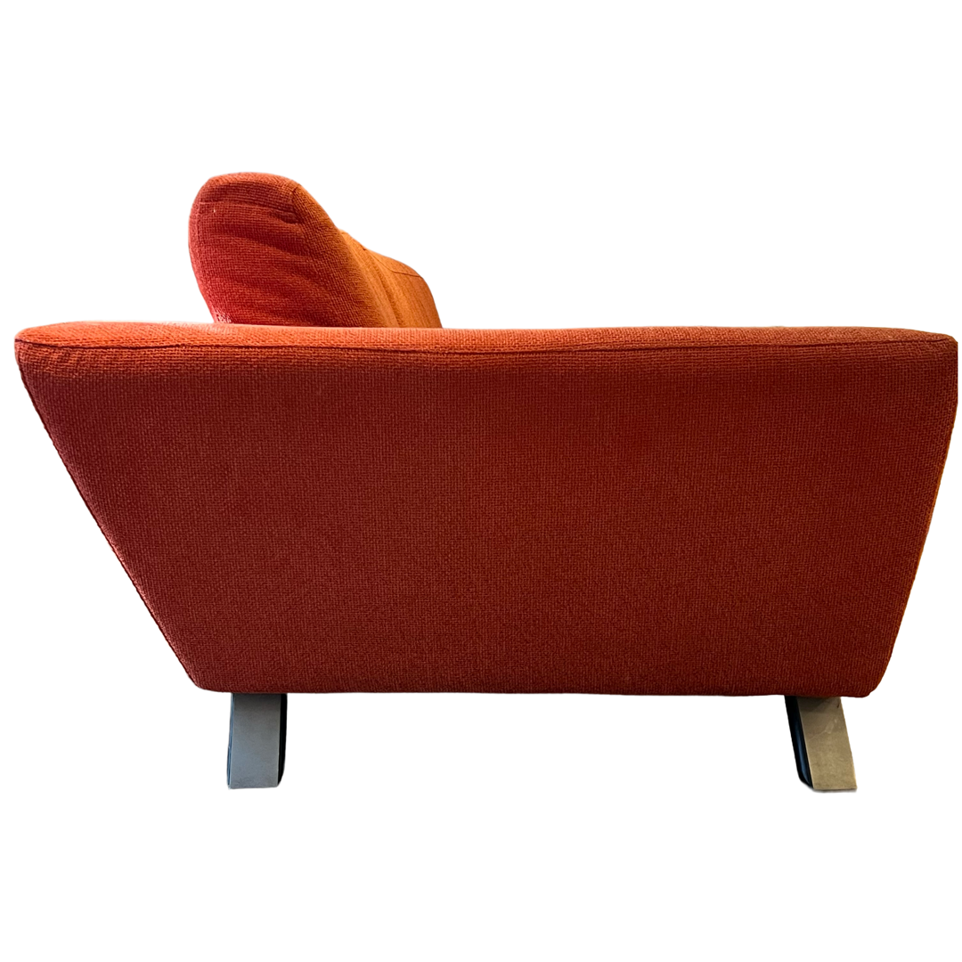 Natuzzi Italian Tomato Red Sofa