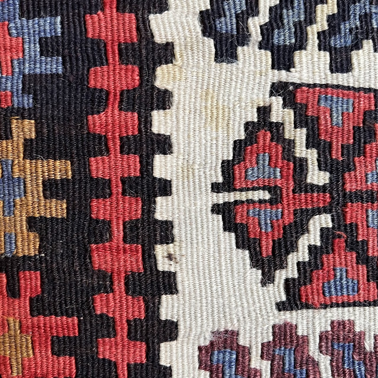 Sarkoy Kilim Vintage Turkish Wool Runner