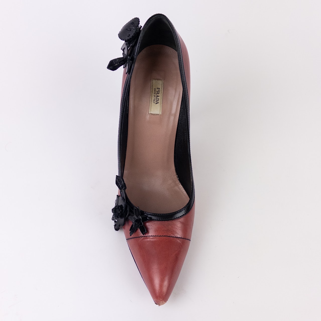 Prada Vintage Bow Pumps