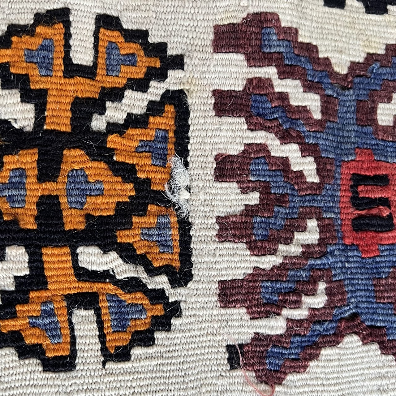 Sarkoy Kilim Vintage Turkish Wool Runner