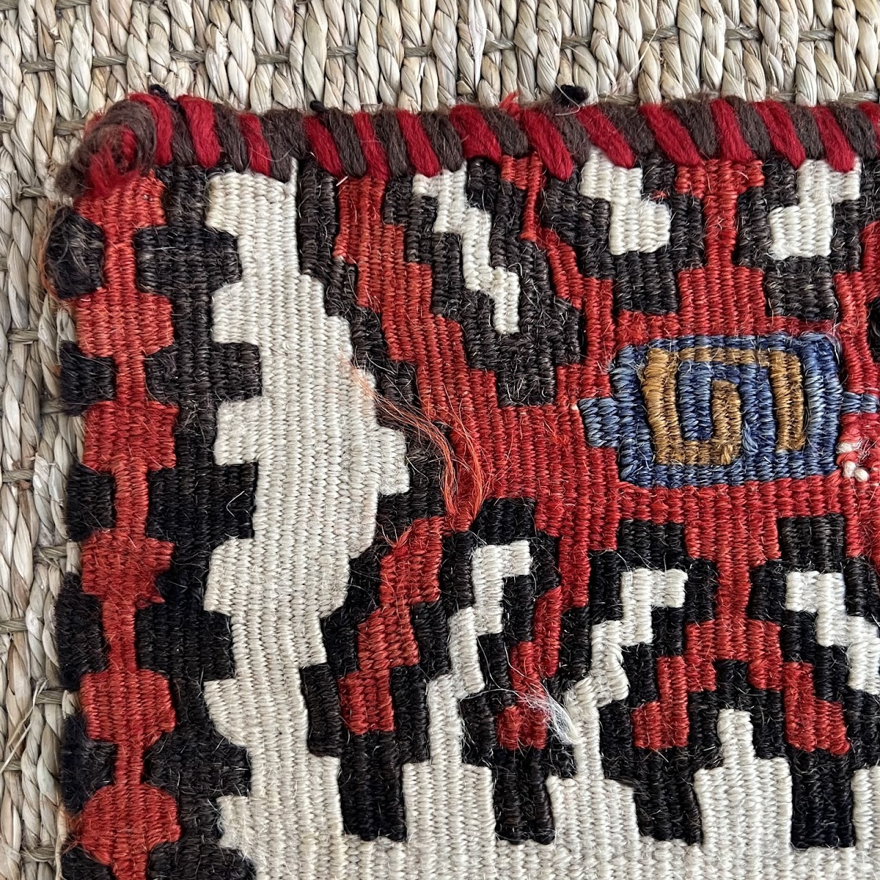 Sarkoy Kilim Vintage Turkish Wool Runner