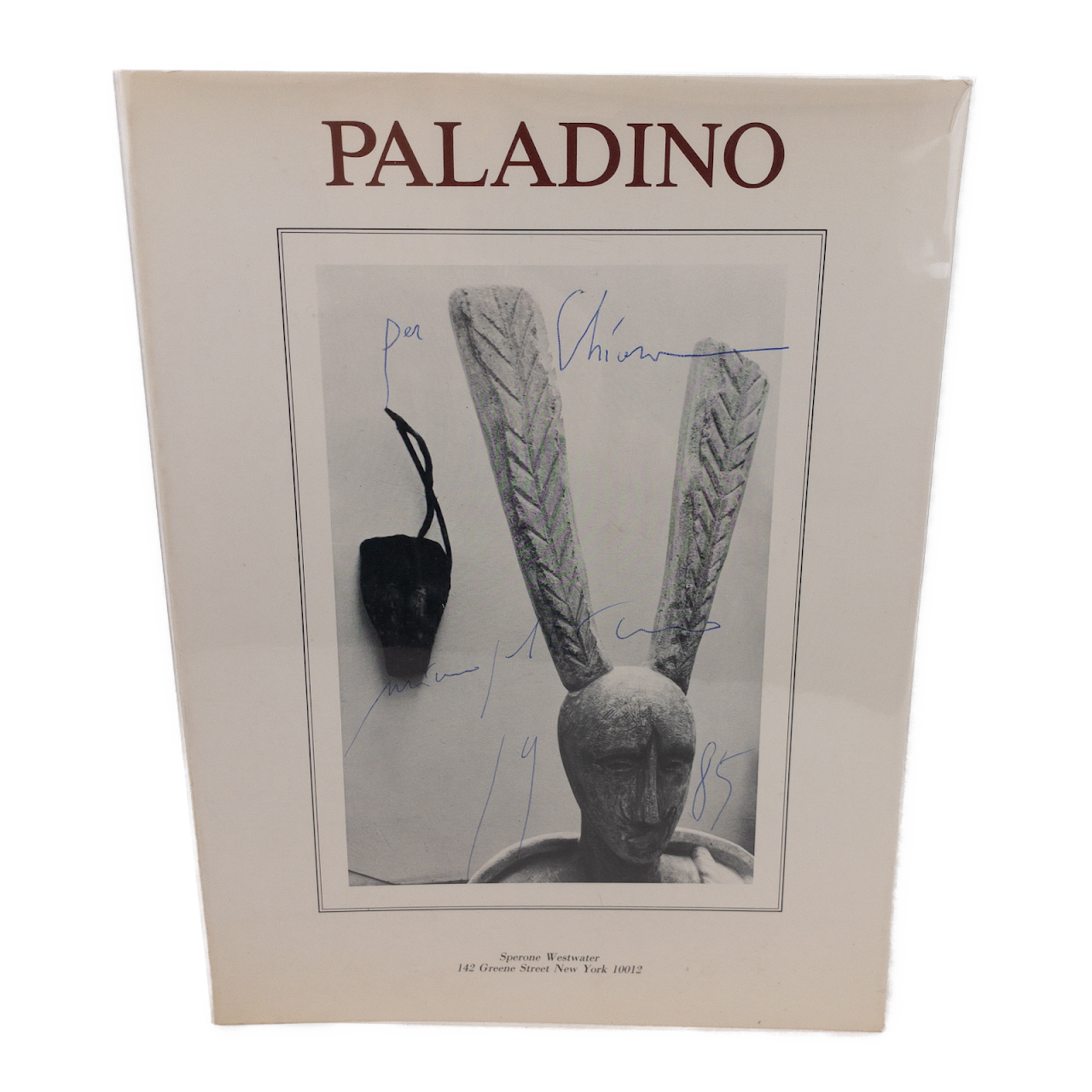 Mimmo Paladino SIgned 1985 Exhibition Catalogue