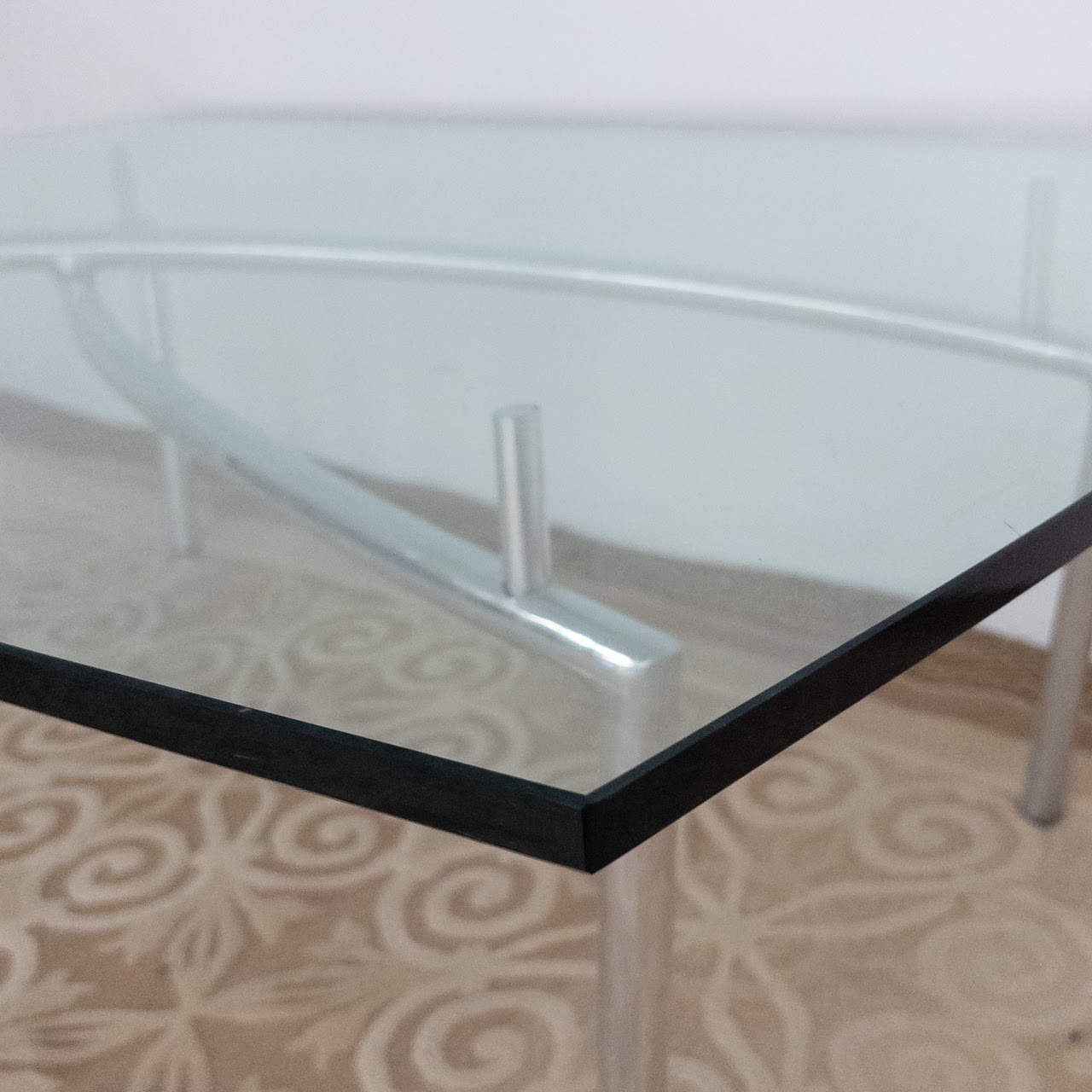 Modern Glass Top Coffee Table