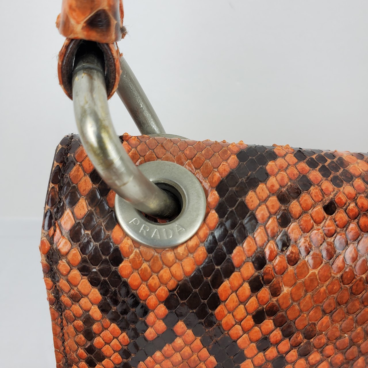 Prada Snakeskin Handbag