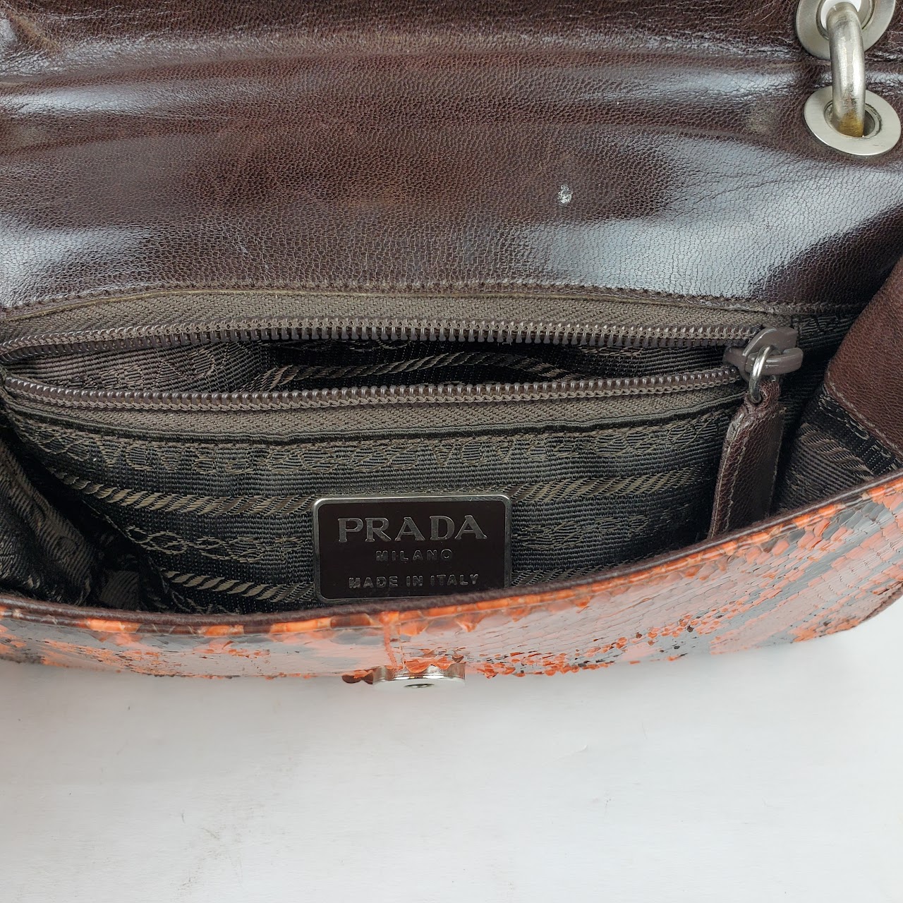 Prada Snakeskin Handbag