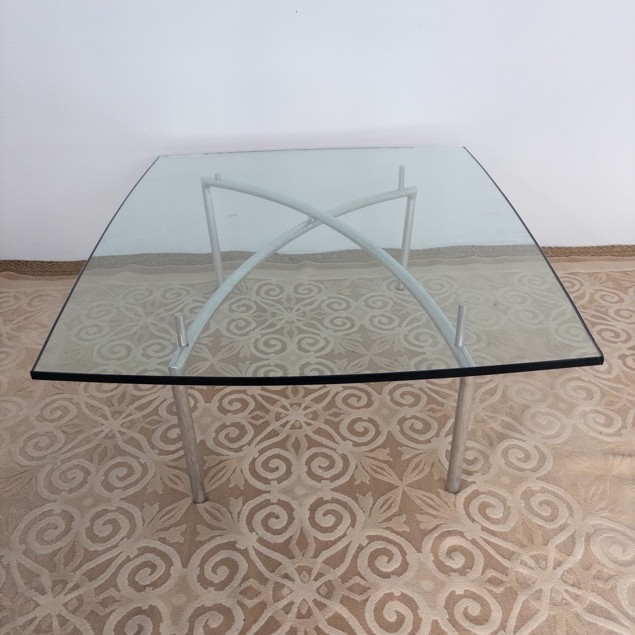 Modern Glass Top Coffee Table