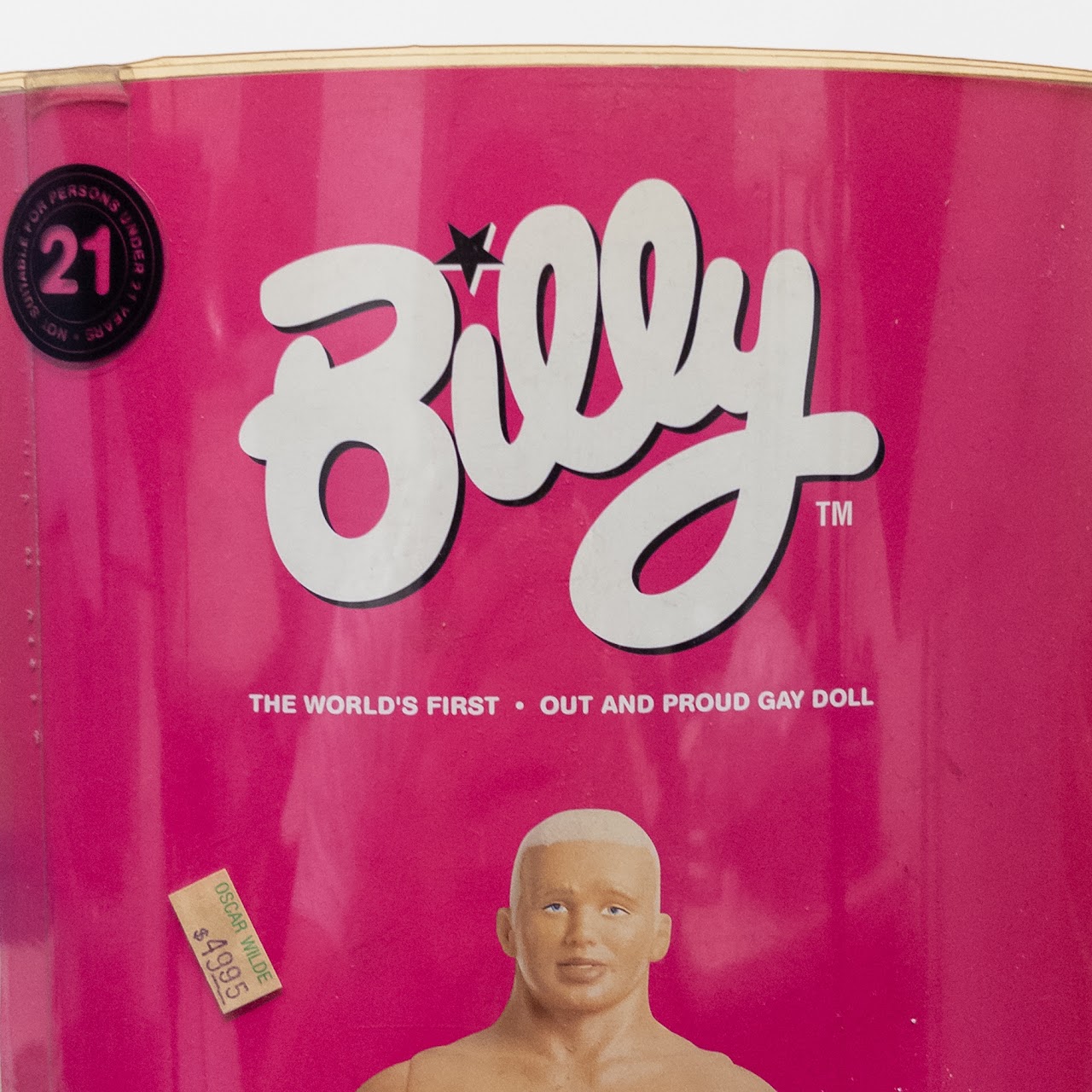 'Billy: The World's First Out and Proud Gay Doll' Billy Doll