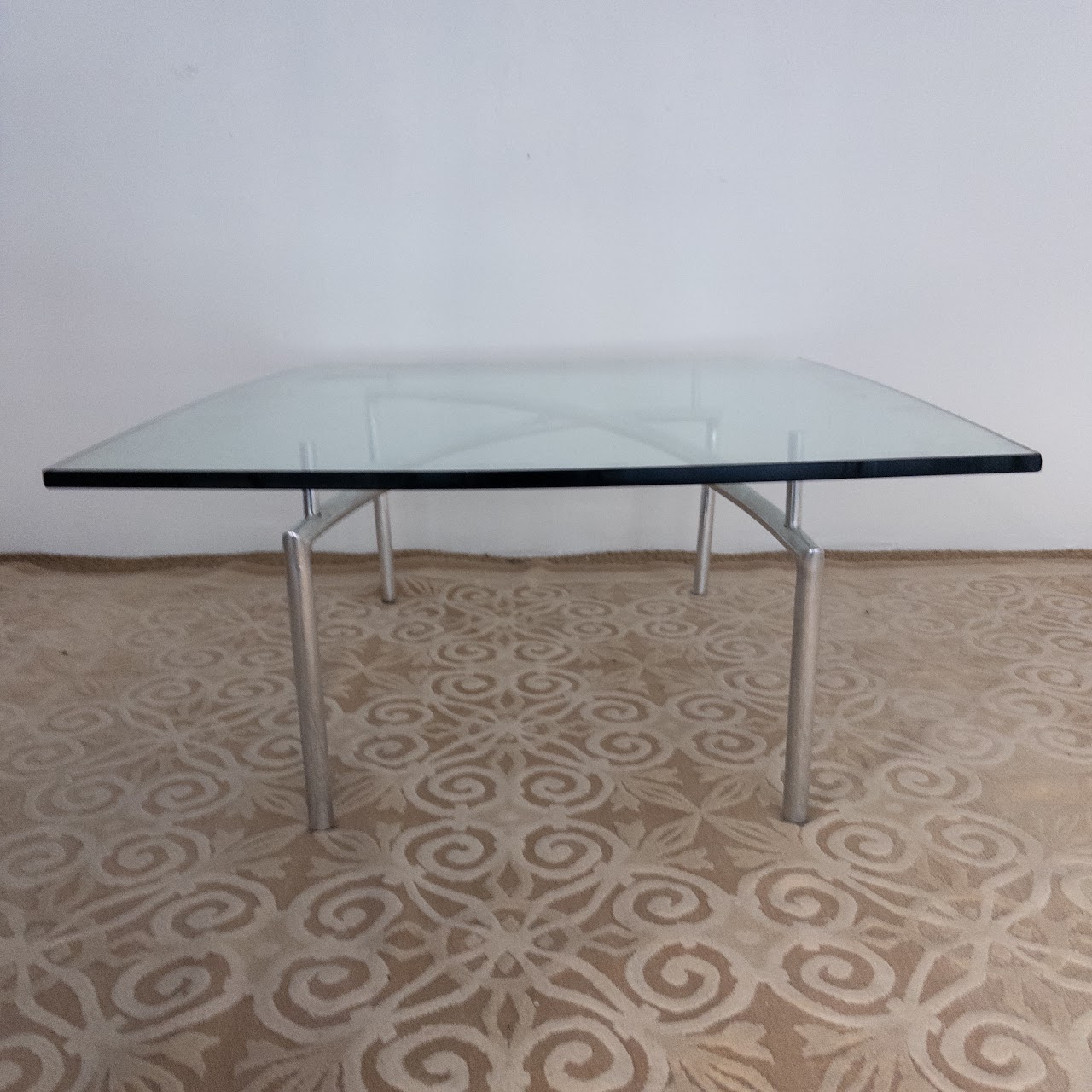 Modern Glass Top Coffee Table