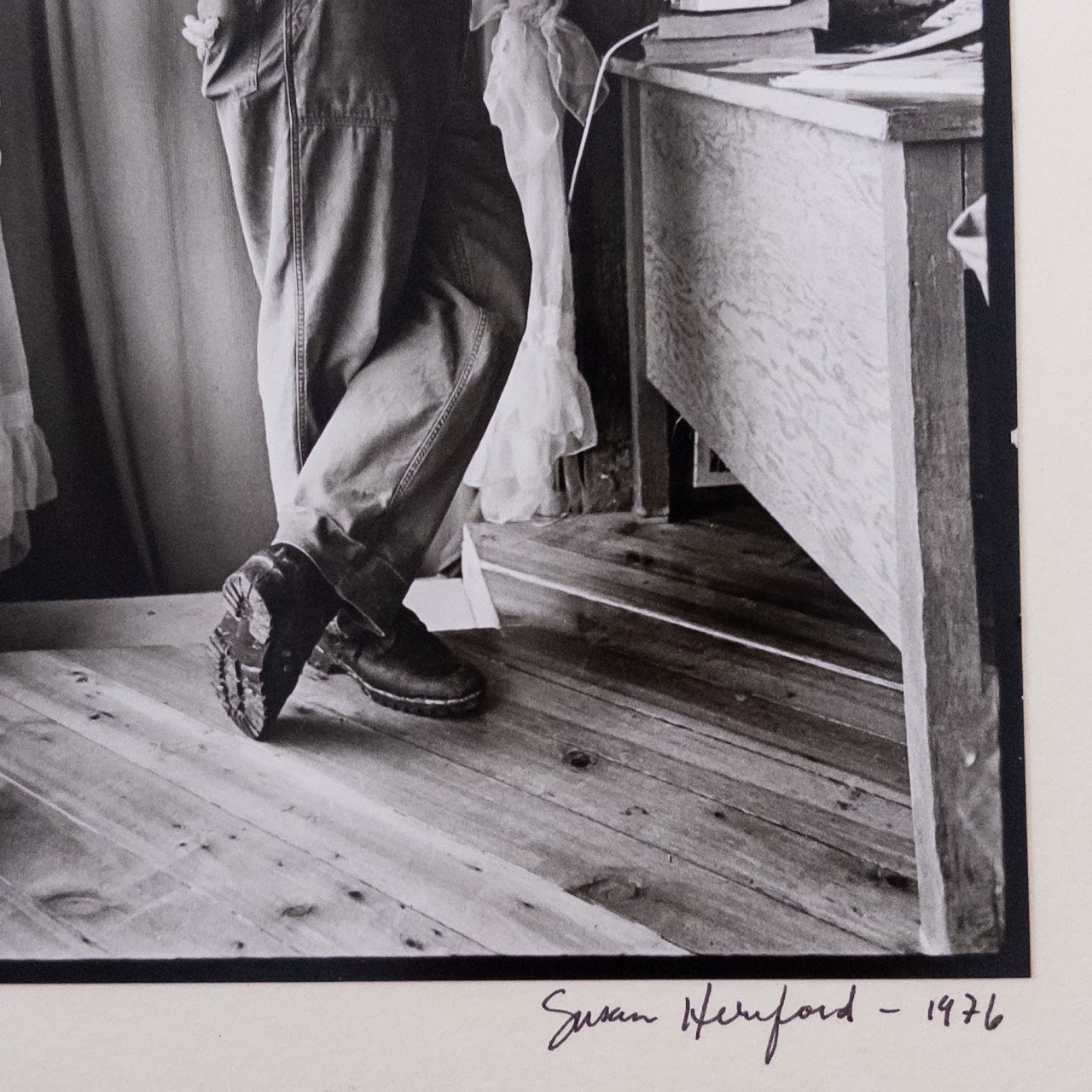 Susan Hereford Signed 'Ken Kesey in Oregon' Photograph