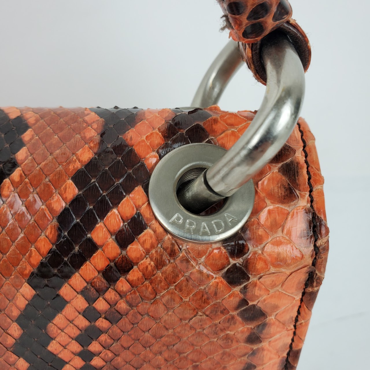 Prada Snakeskin Handbag