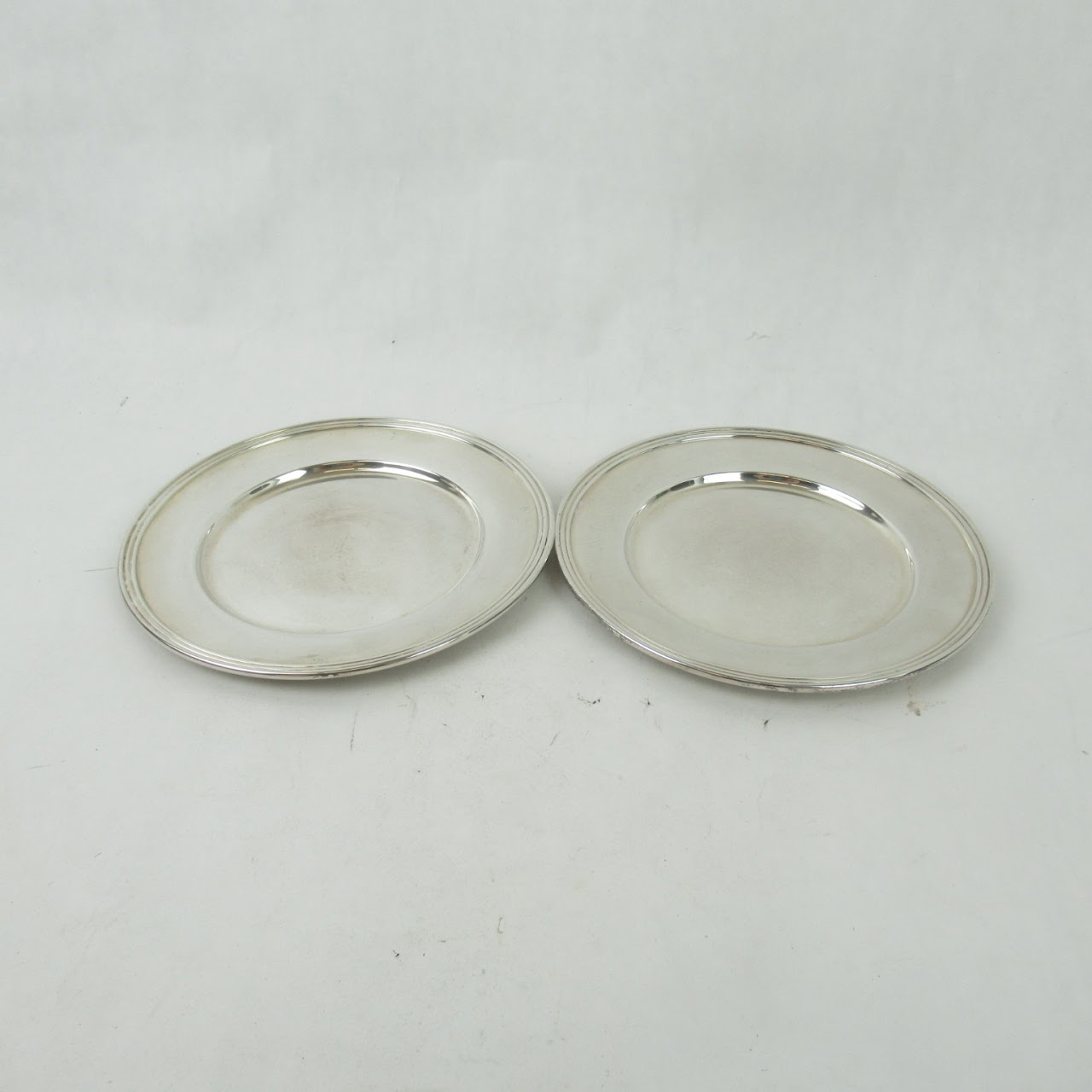 Sterling Silver Small Plate Set