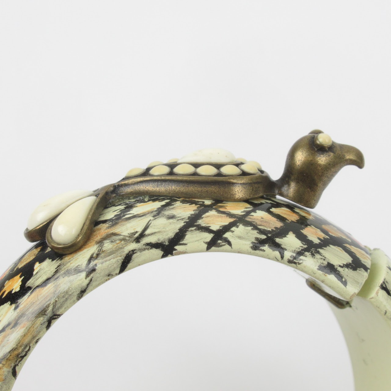 Isabel Marant Wood Peacock Bangle